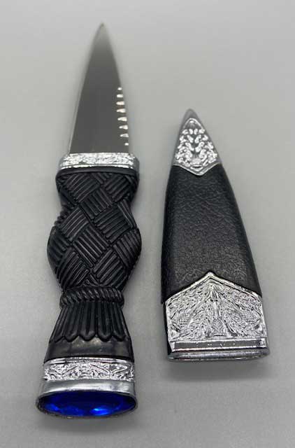 7 1/4" Blue Scottish Dirk 7 1/4" Blue Scottish Dirk